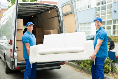 Man with a van service in Clapham for local moving support