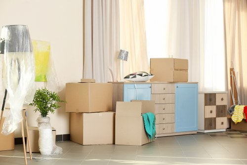 Local moving service in Clapham handling boxes and furniture