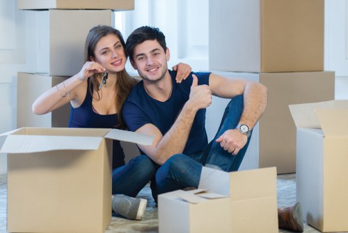 Professional removal team handling a home move in Clapham