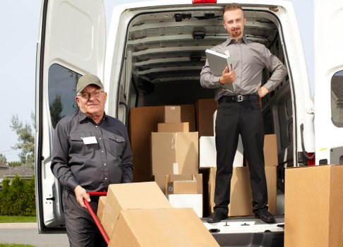 Planning a home move in Clapham with packed boxes and moving checklist