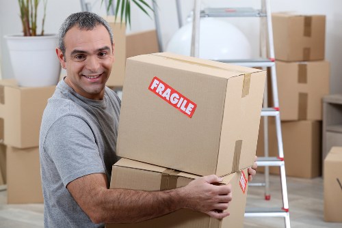 Packing boxes and moving supplies for a Clapham home move