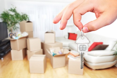 Commercial moving truck support for Clapham businesses