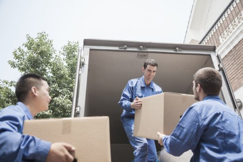 House removals planning in Clapham street setting