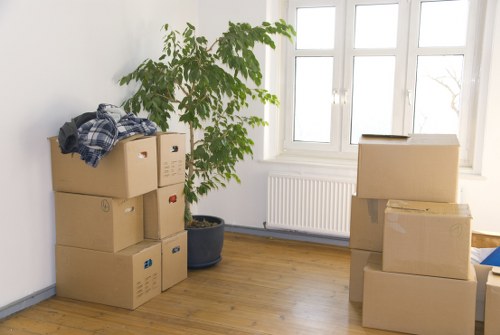 Different types of moving boxes used in Clapham