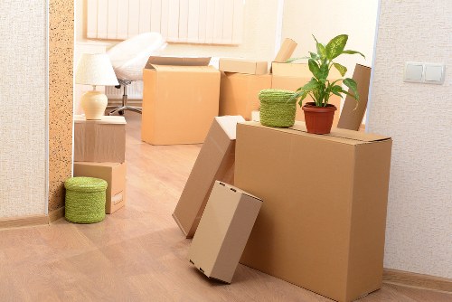 Professional movers planning a Clapham furniture relocation