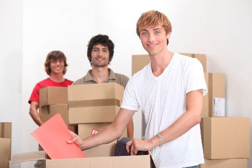Local movers planning a home relocation in Clapham before transport