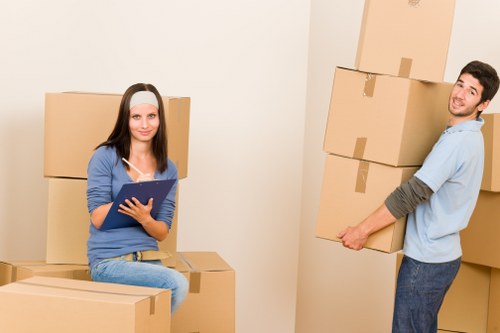 Clapham van service helping with furniture transport