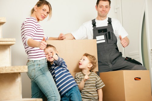 Residential move setup for removals in Clapham